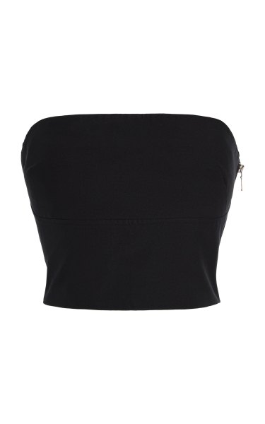 Matteau Exclusive Strapless Cotton-Silk Top Moda Operandi