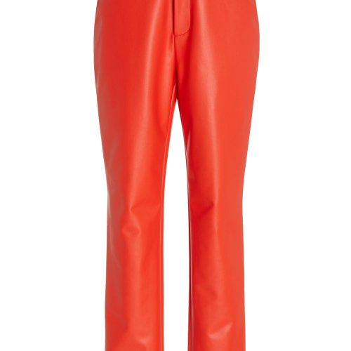 LAPOINTE Stretch Faux Leather High Waisted Belted Slim Jean – Moda Operandi
