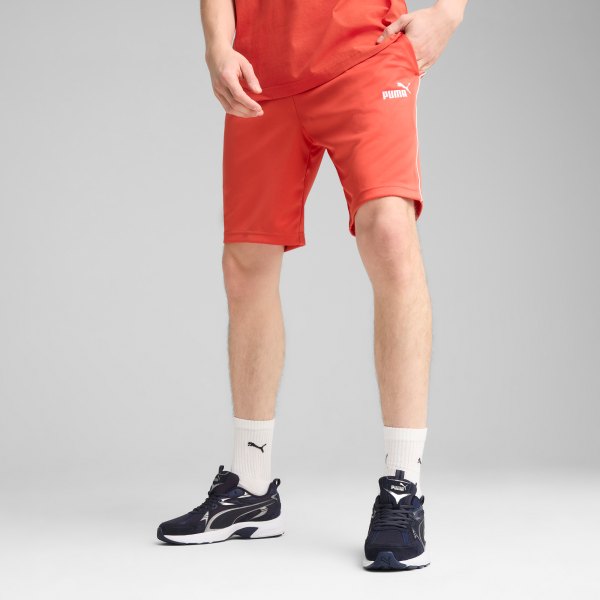 PUMA Mens 9 Shorts in Red