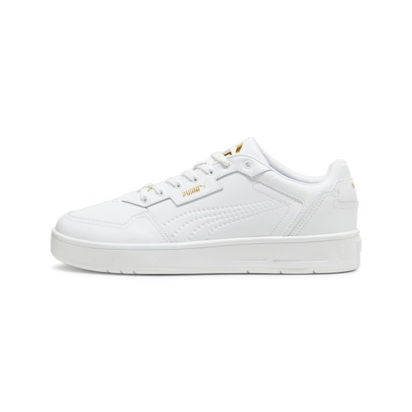 PUMA Court Classic Mens Sneakers in White, Size 14