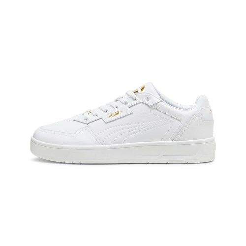 PUMA Court Classic Mens Sneakers in White, Size 14