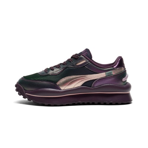PUMA Style Rider Galactic Womens Sneakers in Purple, Size 6