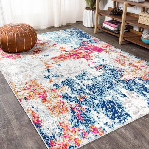 Jonathan Y Sunset Abstract Area Rug, Blue/Multi