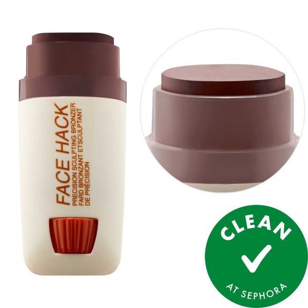 Freck Beauty FACE HACK Precision Sculpting Cream Contour Bronzer Stick Deep Dark 0.13 oz / 3.8 g
