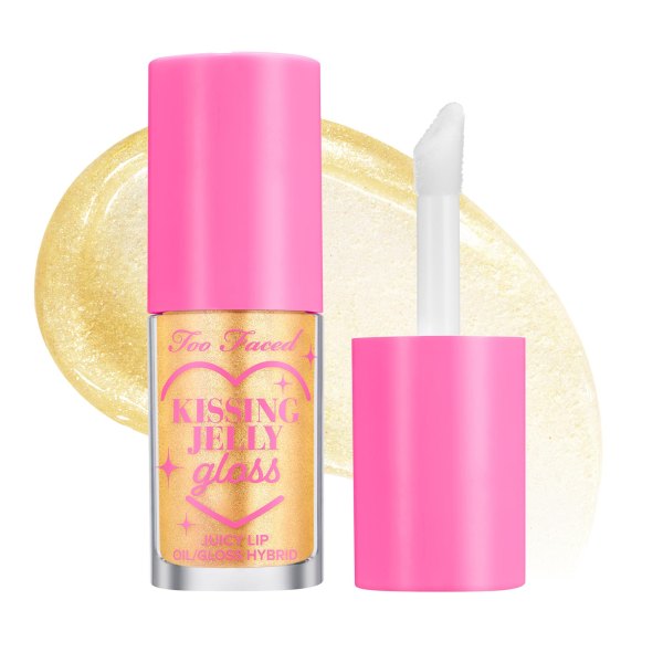 Too Faced Kissing Jelly Non-Sticky Lip Oil Gloss 0.15 oz
