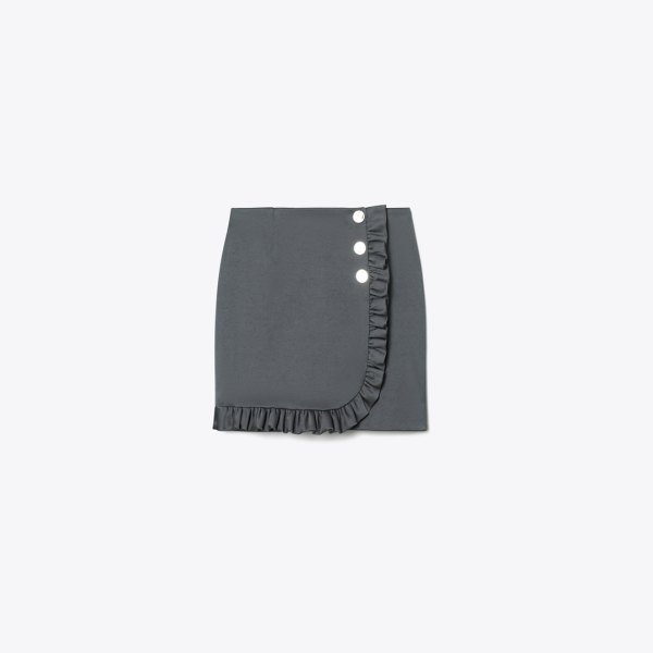 Tory Burch Nylon Ruffle Skirt