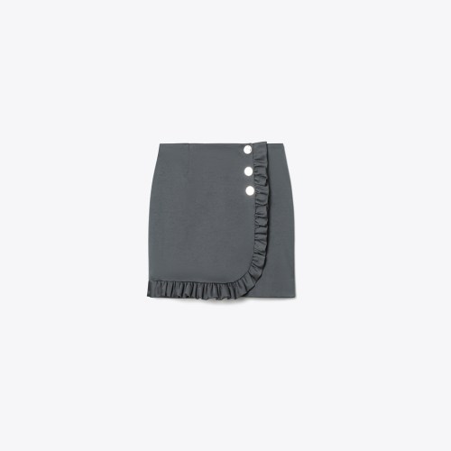 Tory Burch Nylon Ruffle Skirt