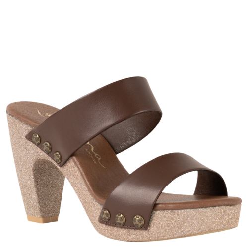 Womens Slip On High-Heel Platform Sandals | Nina Shoes