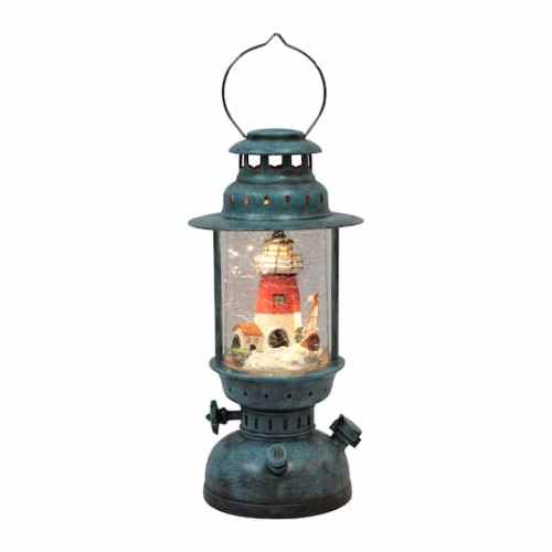 Moments in Time 10 Acrylic Lantern Lighthouse Dcor in Baby Blue | Michaels