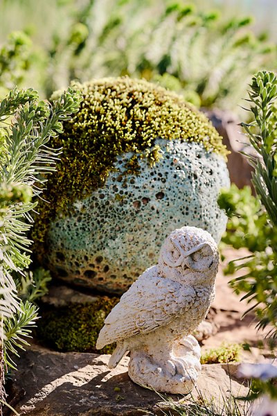 Cast Iron Owl, 10 White