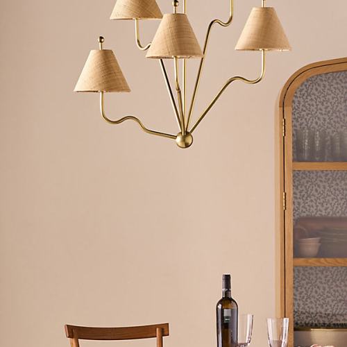 Beatrice 5-Arm Wavy Chandelier