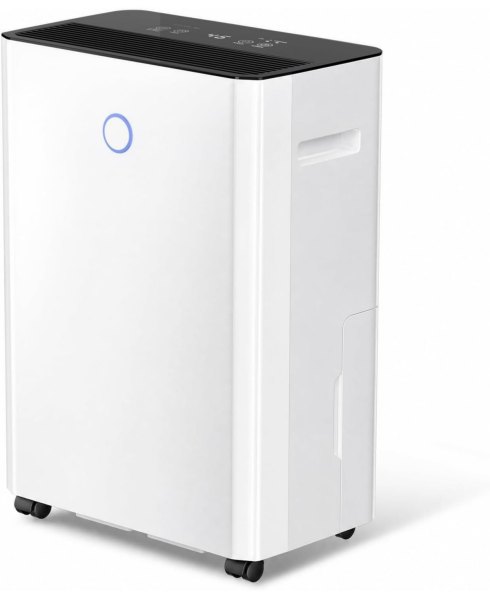 Cowsar 85 Oz Dehumidifier with Drain Hose for Home, Quiet Operation