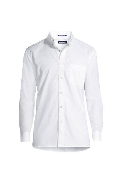 No Iron Supima Cotton Dress Shirt Lands End
