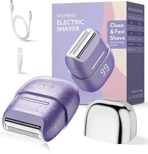 Electric Shaver for Women Waterproof Mini