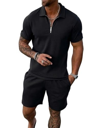 Men’s Summer Track Suits 2-Piece Shorts Sets