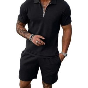 Men’s Summer Track Suits 2-Piece Shorts Sets