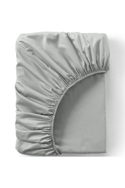 400 Thread Count Premium Supima Cotton Sateen Bed Sheet Lands End