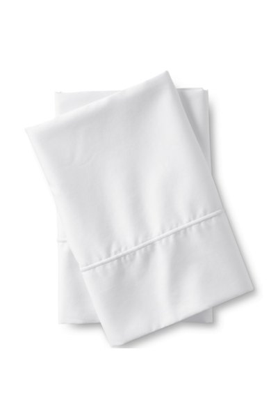 400 Thread Count Premium Supima Cotton Sateen Pillowcases Lands End