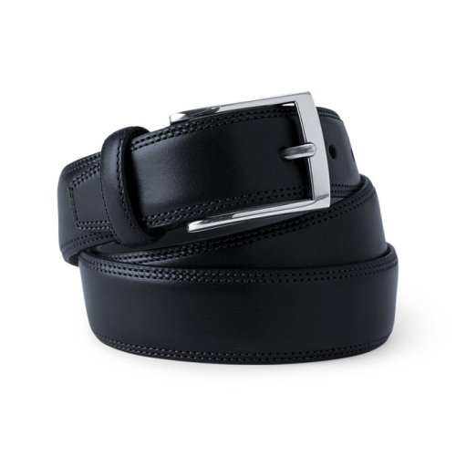 Mens Classic Leather Chino Belt Lands End