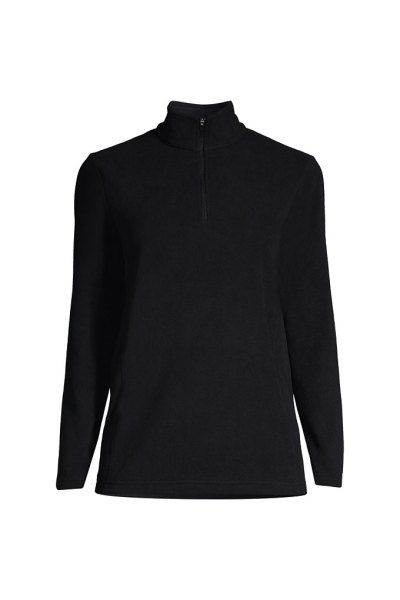 Anyweather Fleece Quarter Zip Pullover Lands End