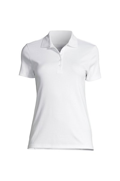 Womens Supima Cotton Polo Shirt Lands End