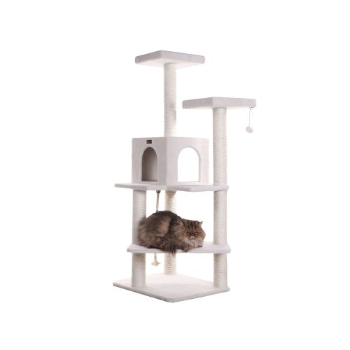Armarkat 57-In Faux Real Wood Cat Tree | PetSmart