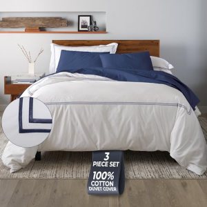 Queen Size (3 Pieces), 100% Cotton Percale, Full/Queen