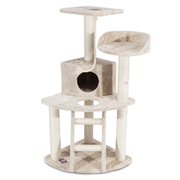 Majestic Pet 48-In Casita Cat Tree, Tan | PetSmart