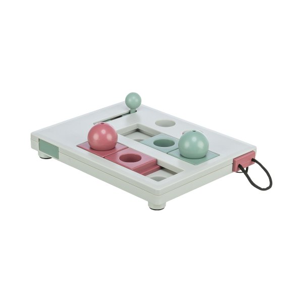 Trixie Brain Mover Cat Toy in Pink/Green, Size: 1.32 lb | Plastic PetSmart