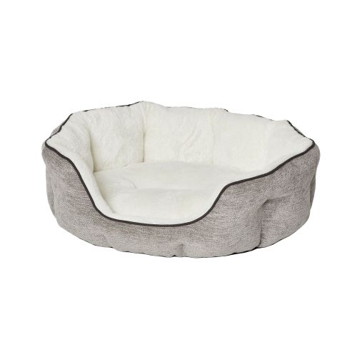 Midwest Quiettime Deluxe Tulip Dog Bed in Size: 34.06L X 26.78W 11.82H | Polyester PetSmart