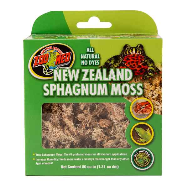 Zoo Med Sphagnum Moss - Humidity Terrarium Medium in Green, Size: 0.2 lb | PetSmart