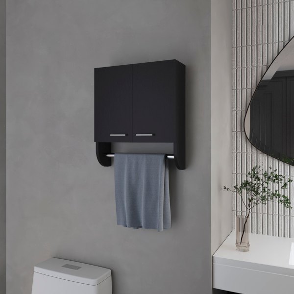 LOVMOR x x Bathroom Wall Cabinet with Mirror