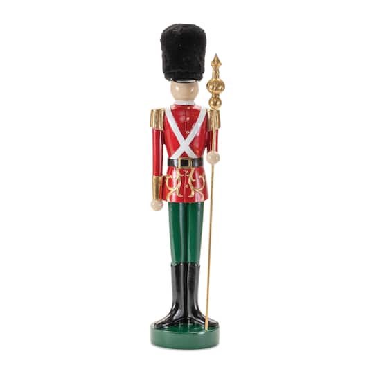 19 Holiday Nutcracker Soldier Statue By Melrose | Michaels