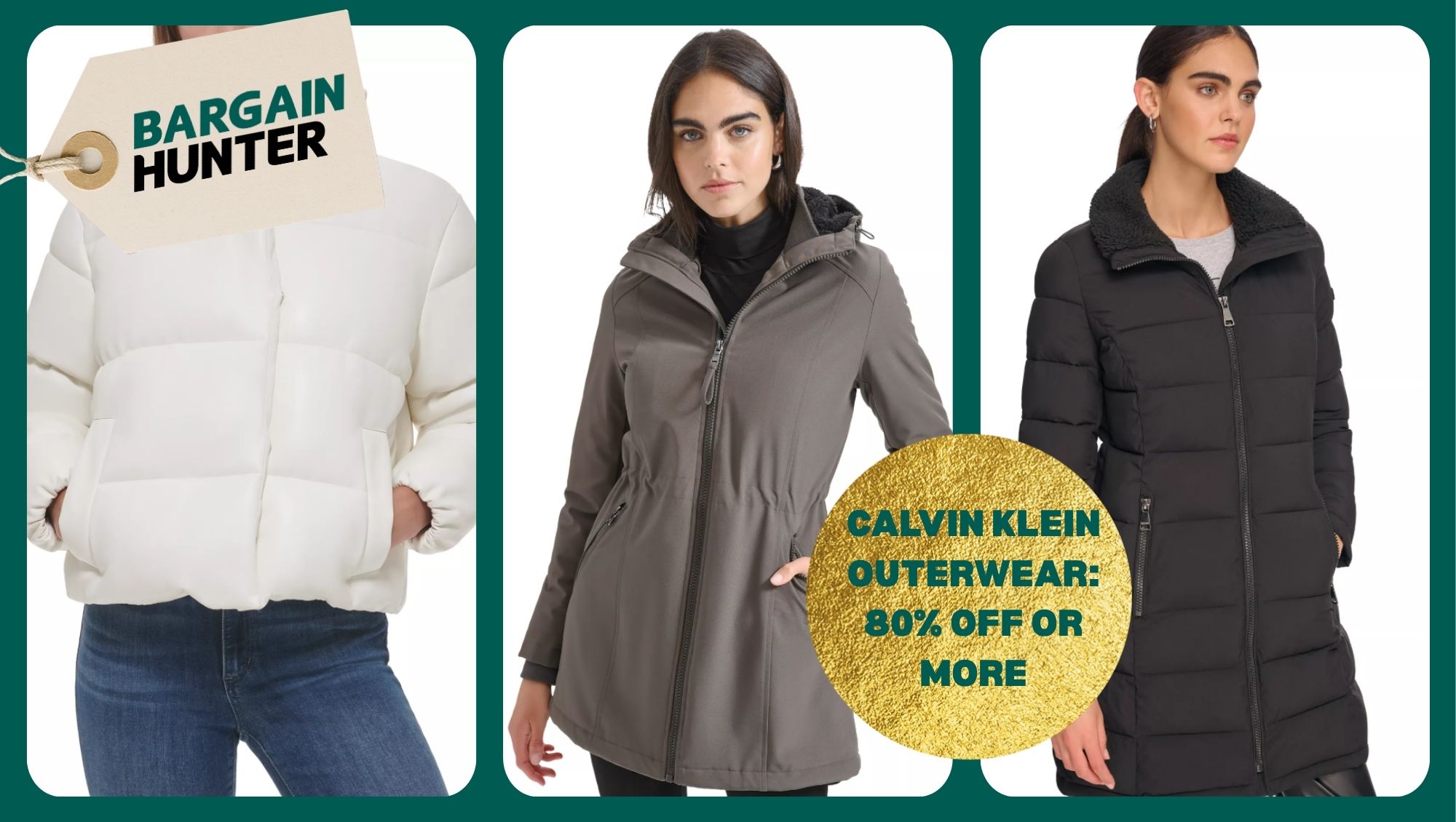 Calvin Klein outerwear on clearance at Macy's