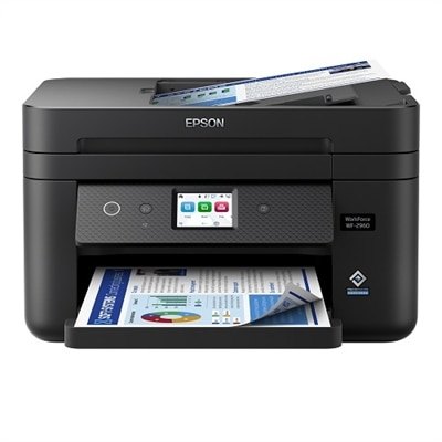 Epson WorkForce Wireless Color All-In-One Inkjet Printer with Fax