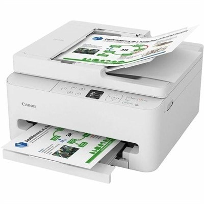 Canon PIXMA Wireless Color All-In-One Inkjet Printer, Eligible for PIXMA Print Plan Ink Subscription Service