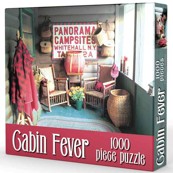 Cabin Fever Puzzle 1000 pc - Puzzles for Ages 6 to 12 - Fat Brain Toys