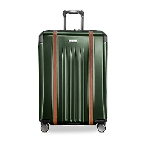 Ricardo Beverly Hills Montecito 2.0 25 Inch Hardside Checked Spinner Luggage, One Size, Green