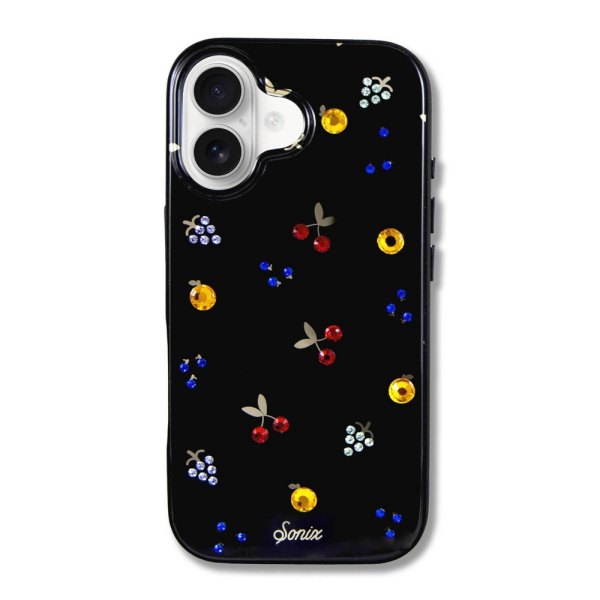 Sonix iPhone 17 Phone Case - Black Fruit Gems