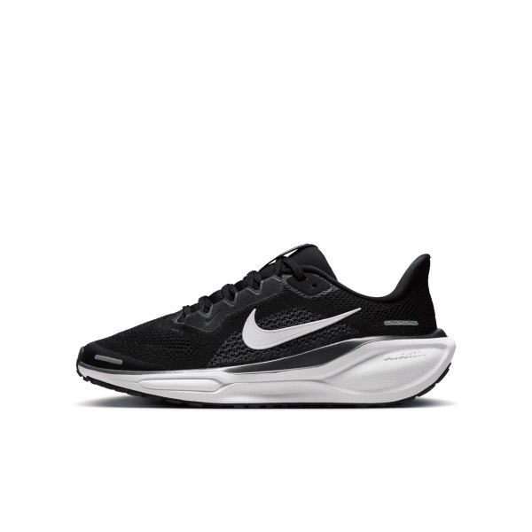 Nike Pegasus 41 Big Kids Road Running Shoes in Black | FN5041-001