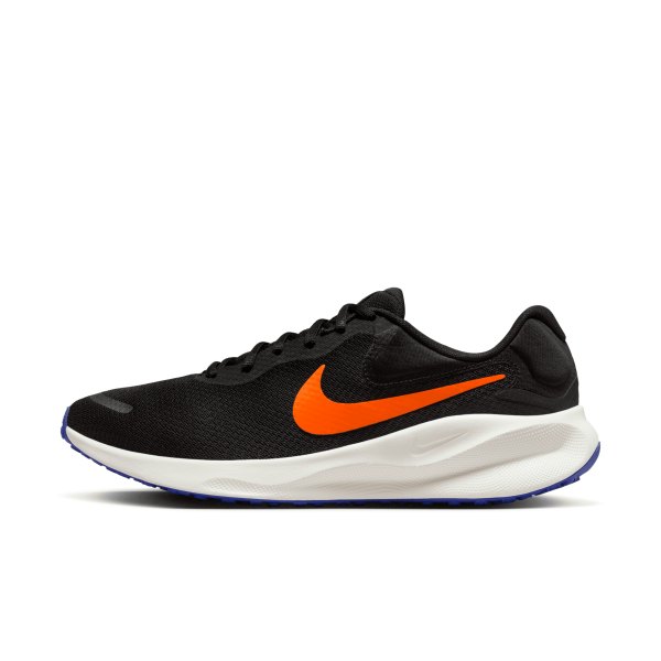 Nike Mens Revolution 7 Road Running Shoes in Black | FB2207-008