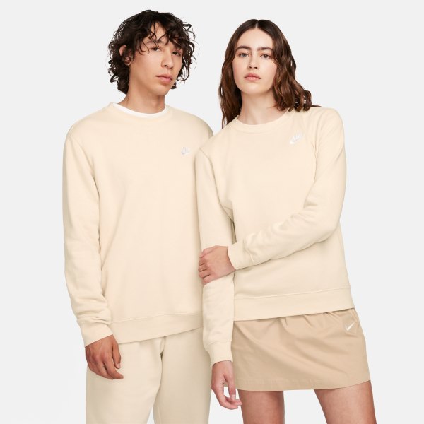 Womens Nike Sportswear Club Fleece Crew-Neck Sweatshirt