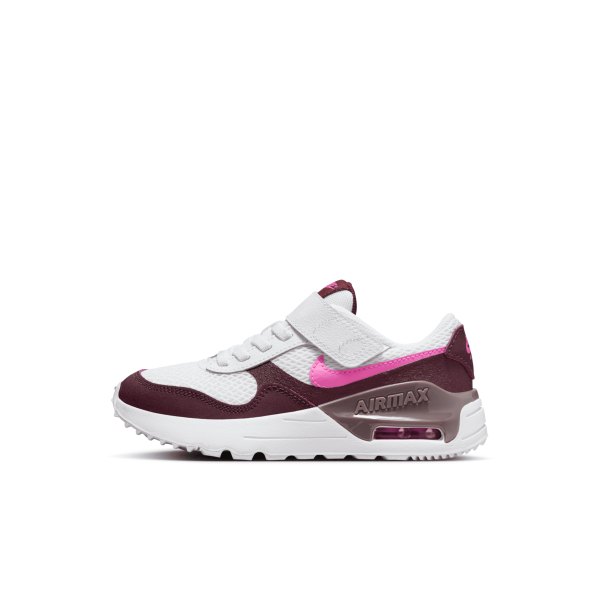 Nike Air Max SYSTM Little Kids Shoes in White | DQ0285-116