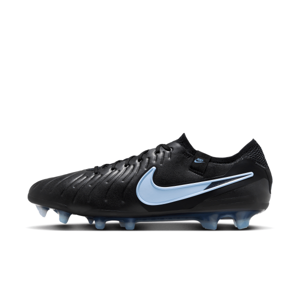 Nike Mens Tiempo Legend 10 Elite Firm-Ground Low-Top Soccer Cleats in Black | DV4328-003