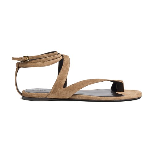 Khaite Aimee Suede Sandals – Moda Operandi