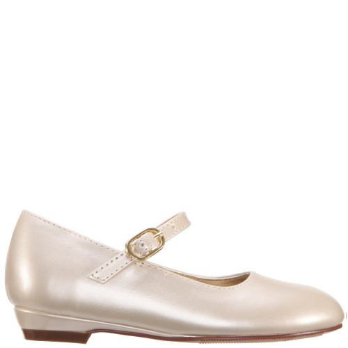 Girls Lil-Seeley Toddler-Bone Pearlized | Nina Shoes