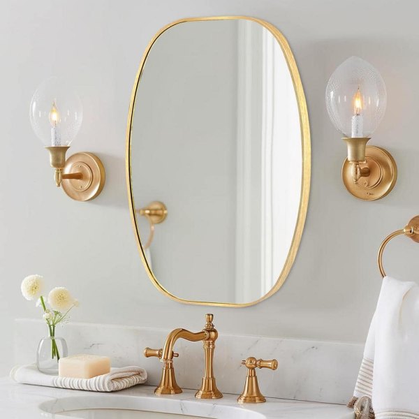24 in. W x 36 in. H Wall Vanity Mirror