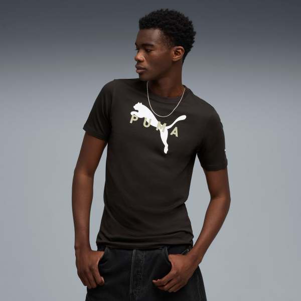 PUMA Mens T-Shirt in Black