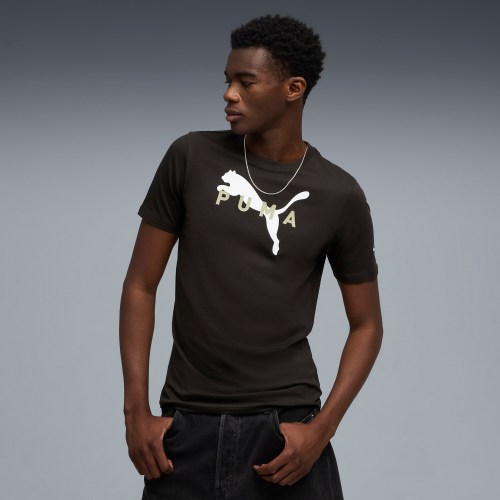 PUMA Mens T-Shirt in Black