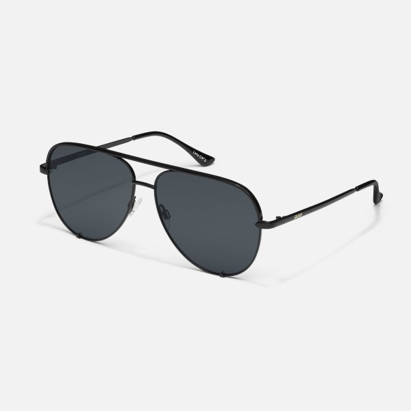 HIGH KEY LARGE - BLACK/SMOKE POLARIZED